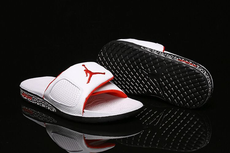 Air Jordan Hydro III Retro White Red